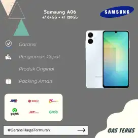 Samsung galaxy A06 4/64-4/128GB Garansi resmi Indonesia SEIN