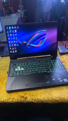 Laptop asus tuf gaming fx506L ram 16gb gtx 1650 bekas