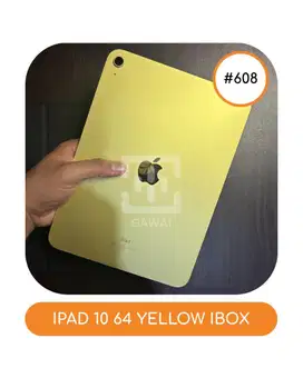 #608 Ipad 10 Yellow 64 Ibox WIFI