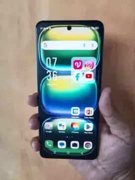 Infinix hot 50 ram 6/256 nfc fullset mulus nominus cakep siap pakai