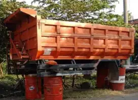 Bak dump komplit hidrolis pto pompa