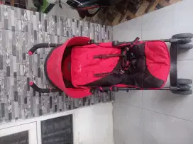 Stroller Silver Cross Warna Merah