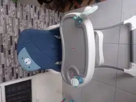 Tempat Makan Baby Warna Biru