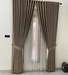 Jual & Pasang Gorden Vitrase Wallpaper Roller Blinds Korden Gordeng