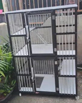 Kandang kucing aluminium
