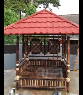 Saung gazebo minimalis
