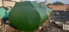 Tangki bekas 5000 ltr. Bisa untuk dolar air minyak dll.