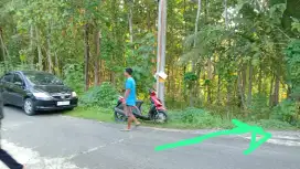 Jual tanah posisi datar di pengasih kp