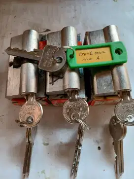 Cylinder ex. Cisa 08510-12(3 sets & 1 master)