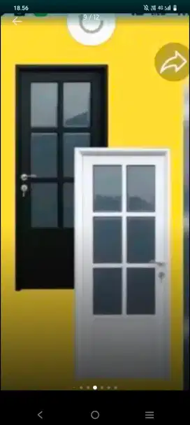 KUSEN Pintu JENDELA ALUMINIUM