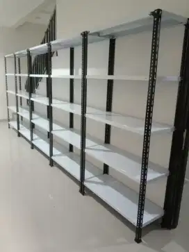 RAK BESI SIKU LUBANG SIAP KIRIM DAN COD