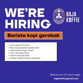 Dicari!!! Pramusaji kopi keliling.