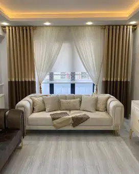 Jual & Pasang Gorden Vitrase Wallpaper Roller Blinds Korden Gordeng