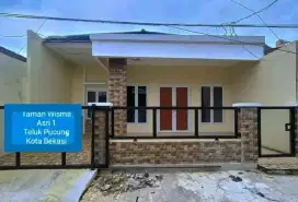Dijual cepat Rumah murah di perumahan taman wisma asri 1 teluk Pucung