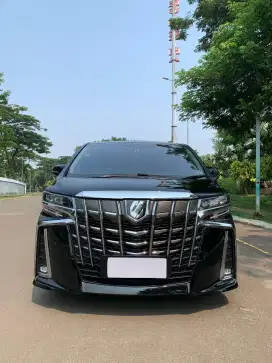 ALPHARD WELLCAB S 2018,Hitam,at,Low km,antik,Sgt istimewa,Siap Pakai