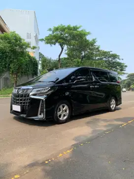 ALPHARD WELLCAB S 2018,Hitam,at,Low km,antik,Sgt istimewa,Siap Pakai