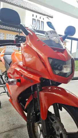 Kawasaki Ninja Orange Siap Gas