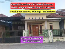 Rumah Besar 4KT Buat Kantor/Keluarga Lokasi Maguwo Ringrod Lottemart