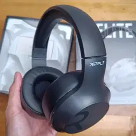 HEADSET BLUETOOTH  RIPPLE 100% BARU