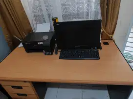 Jual Meja Kerja Highpoint One dengan 3 Laci gantung