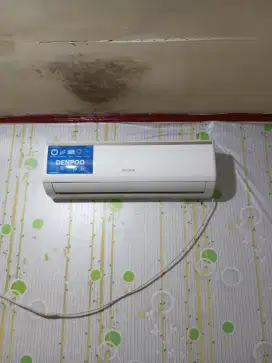 AC denpoo 1 pk kondisi terpasang