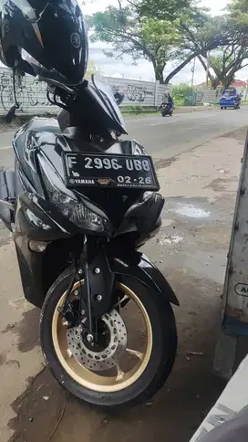 Aerox abs conected th 2021 km 15000 mulus pajak baru tangan pertama