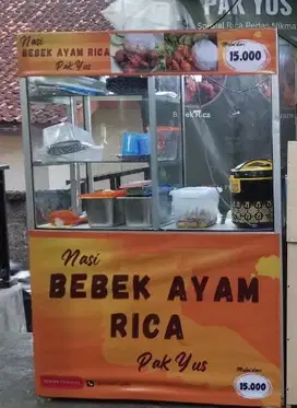 Gerobak etalase seken murah