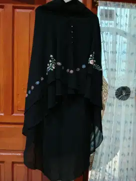 Hijab syar'i bordir  2 layer