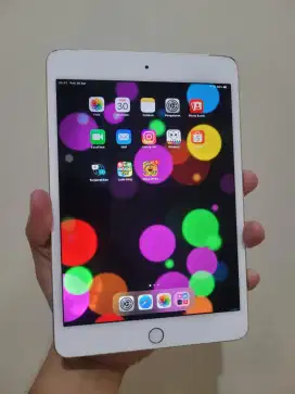 IPad Mini 4 Gold 128Gb Cell+Wifi Batangan ada minus