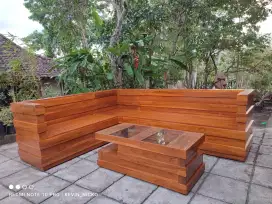 Kursi tamu kayu jati