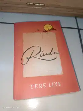 Novel Rindu - Tere liye