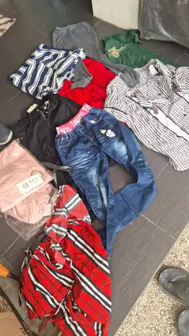 Dijual baju prelove wanita dan anak anak