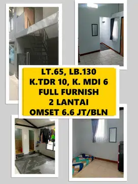 Jual Kos Kosan Full Furnish, Harga Turun