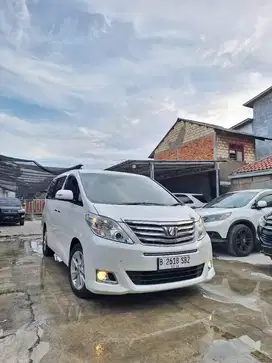toyota alphard 2.4 G ATPM tahun 2012 istimewa original tgn pertama