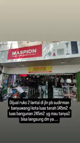 Dijual ruko 2 lantai