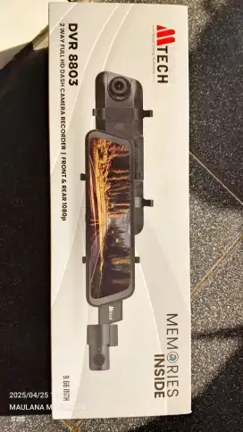 Dashcam Kamera Tengah Mtech 9,66 Inch