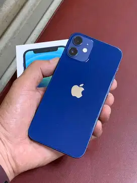 iPhone 12 Mini 64gb Blue Second Digimap ID/A Fullset Original