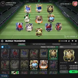 AKUN FC MOBILE OVR 111