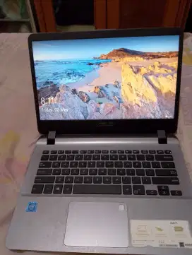 Asus 407ma ram 4 1tb mulusss