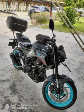 Yamaha MT 35 tahun 2023 km rendah pemakaian pribadi