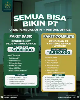 Virtual Office dan Pengurusan Legalitas