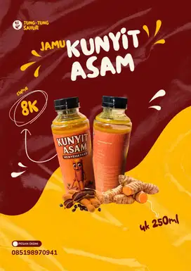 Kunyit asam menyehatkan