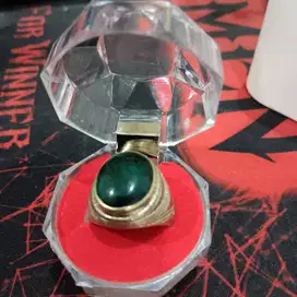 Cincin Batu Bacan asli natural lokal banten