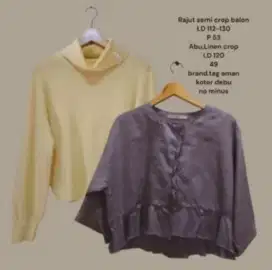 Atasan,blouse,kemeja,bundling preloved/second/bekas pakai