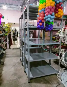 Rak siku besi 5 susun