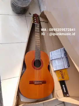 Yamaha C330 Original Vintage '90s Gitar Klasik bonus Senar baru nilon