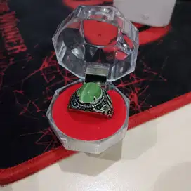 Cincin Batu Akik zamrud kalimantan fenomena cat eye ring motif bali