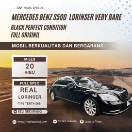 MERCEDES BENZ S500 2007 FACELIFT LORINSER EDITION VERY LOW  RARE ITEM