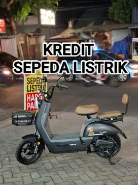 SEPEDA LISTRIK KREDIT DP 0