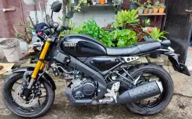 Yamaha XSR 155 2024 Metallic Black Elegance Low Km Pajak ON Surat Ok